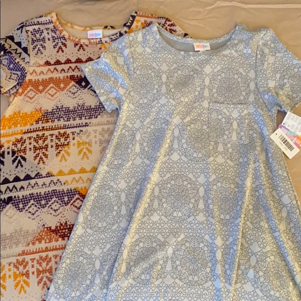 Lularoe Carly dress bundled (XXS)